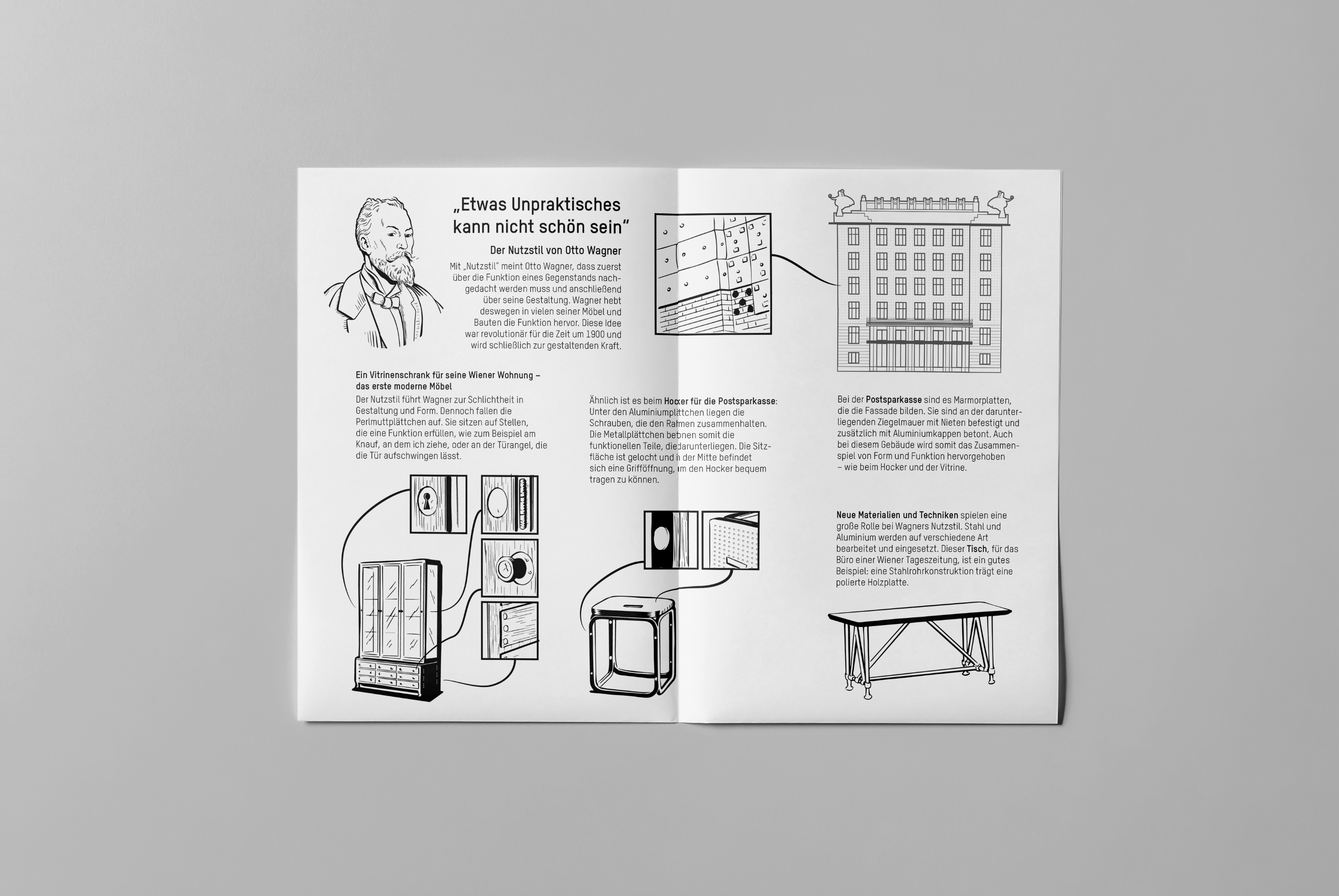 Seite 2 & 3 Infocomic Otto Wagner